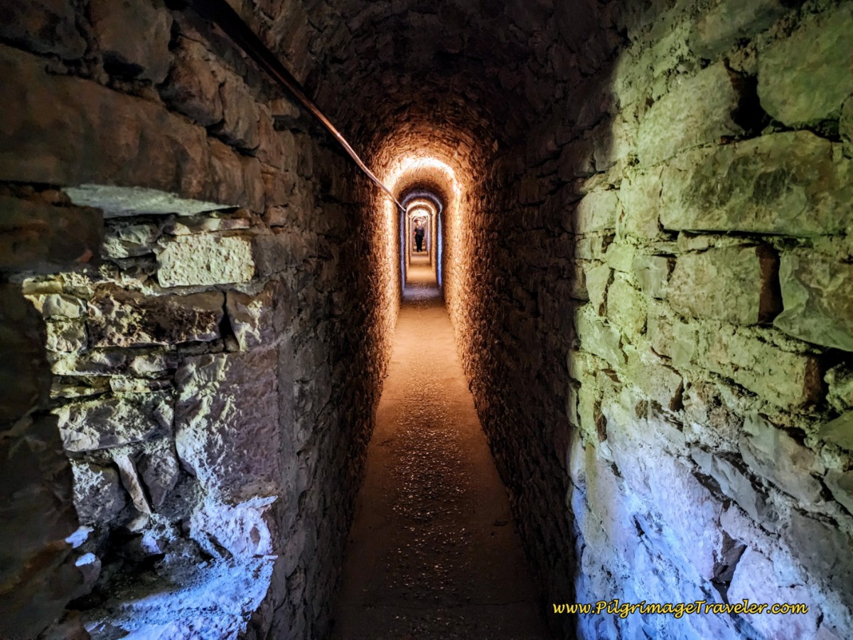 Rocca Maggiore, Interior Passageway to the Polygonal Tower, Assisi