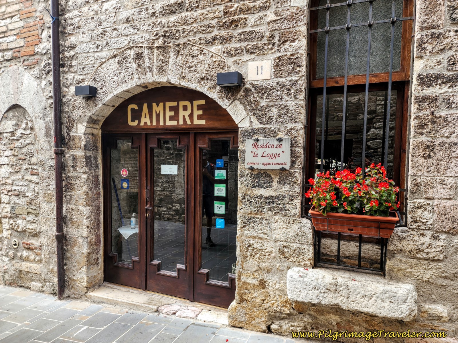 Residenza Le Logge, day seven on the Way of St. Francis, from Pietralunga to Gubbio Residenza Le Logge, day seven on the Way of St. Francis, from Pietralunga to Gubbio
