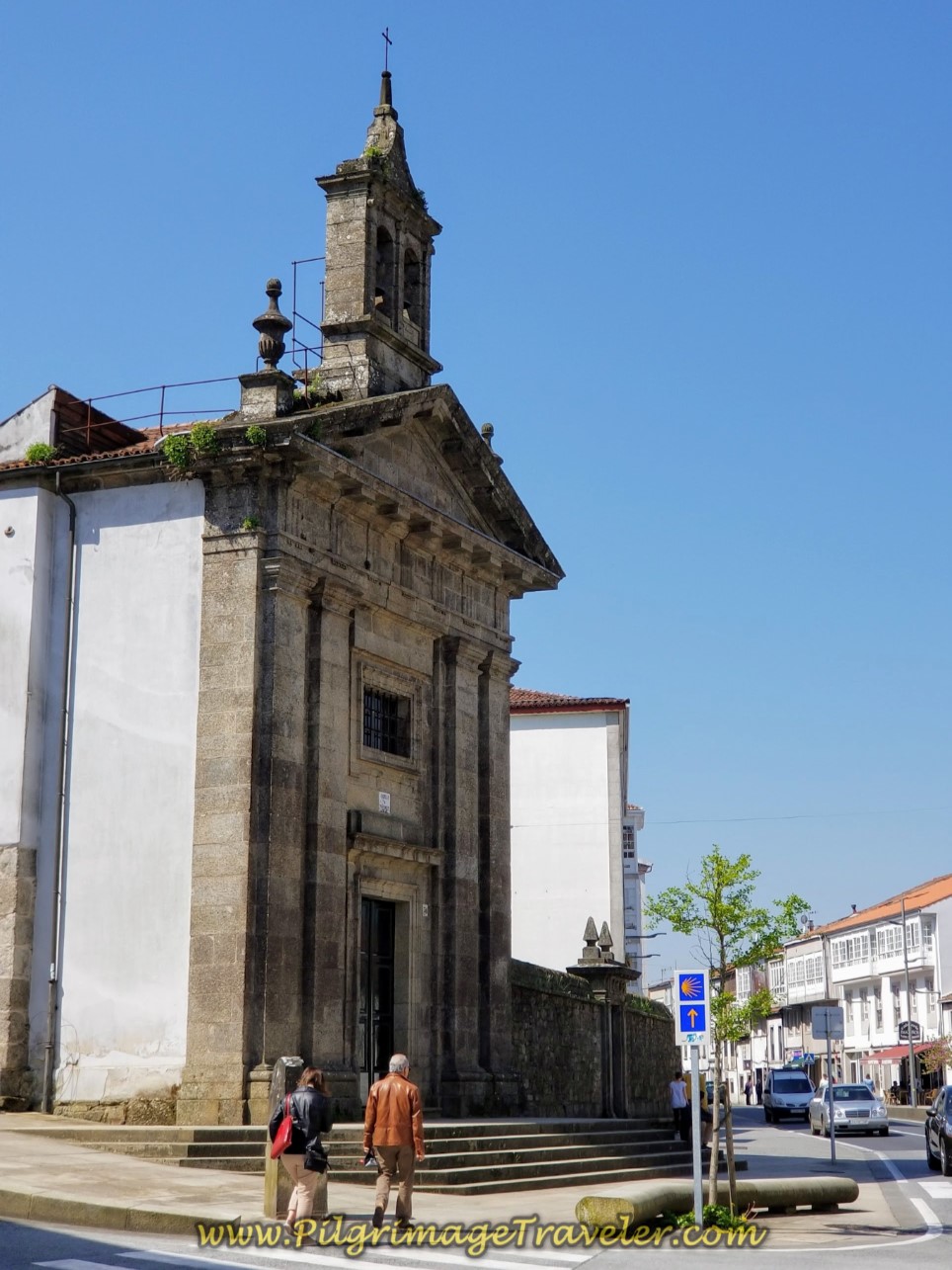 Capela de Pastoriza on the Rúa da Pastoriza in Santiago de Compostela on day eight of the English Way