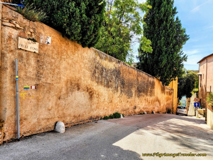 The Onward Way of St. Francis Along the Via delle Fonti The Onward Way of St. Francis Along the Via delle Fonti