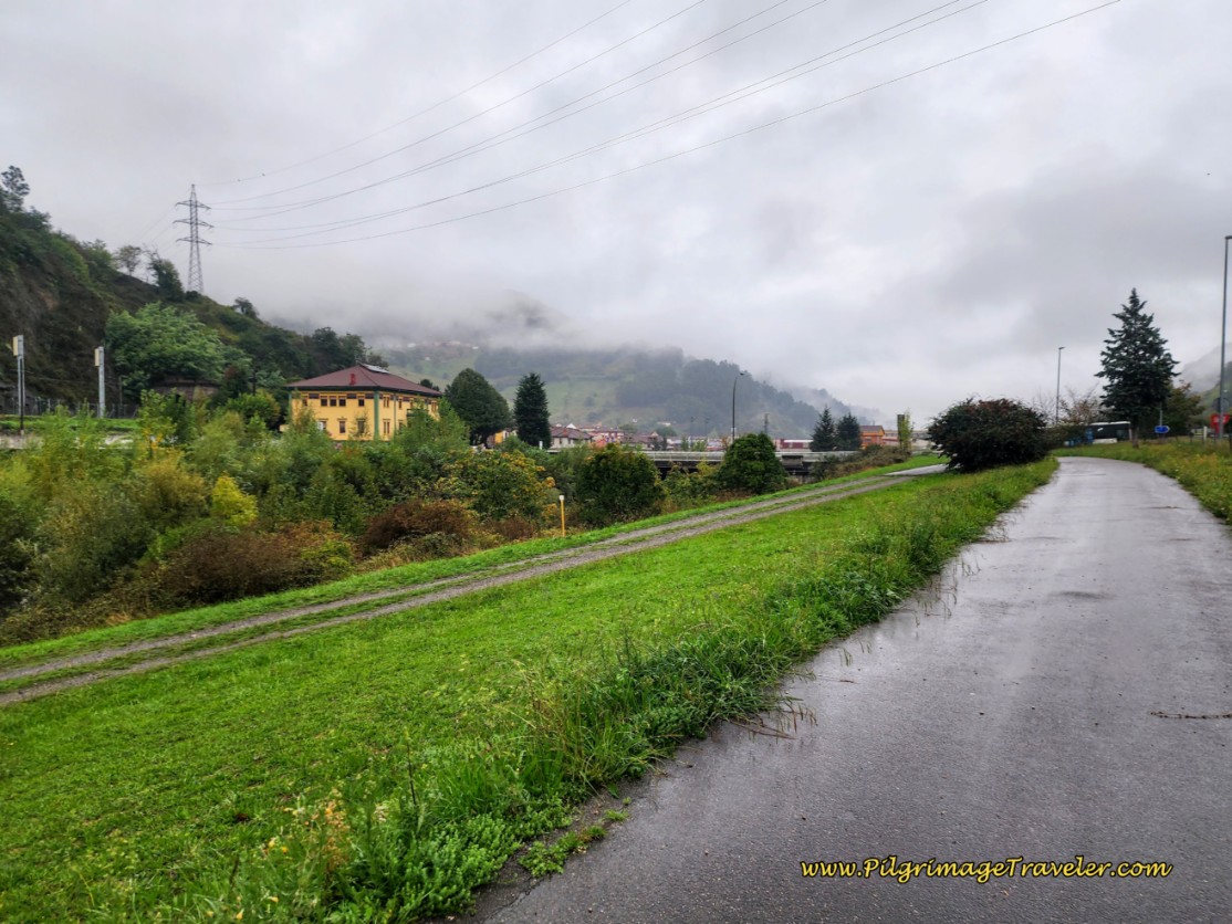 River Walkway Toward Ujo
