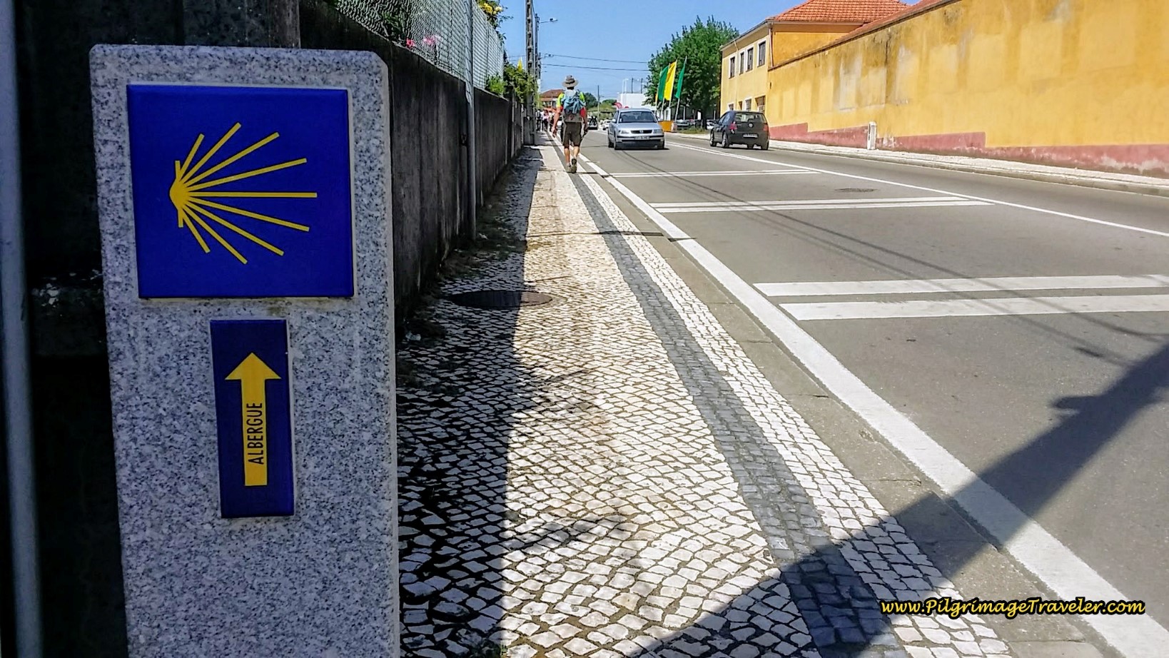 "Albergue" Ahead on the N1