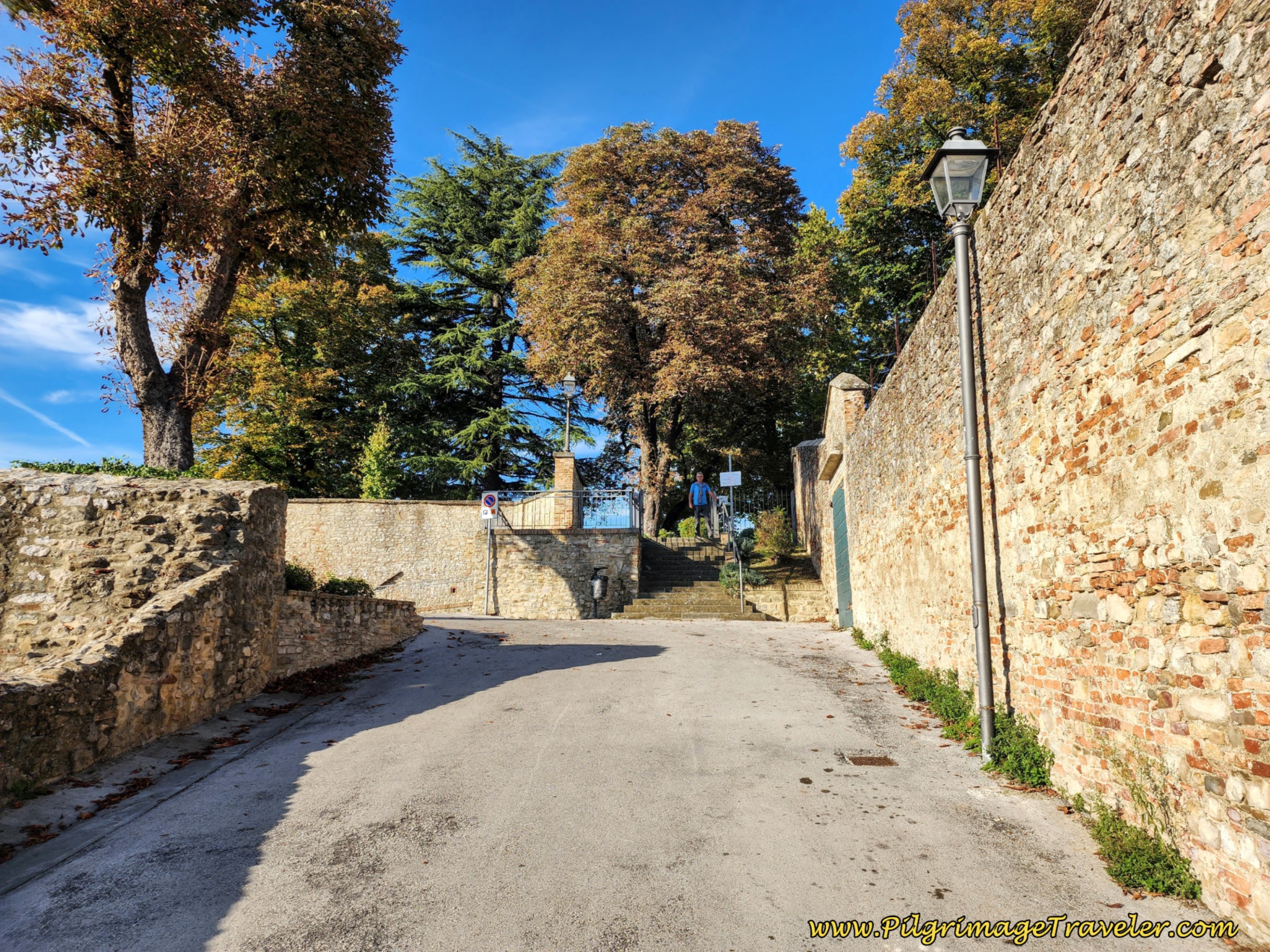 Roadway Ends at Cathedral Gardens