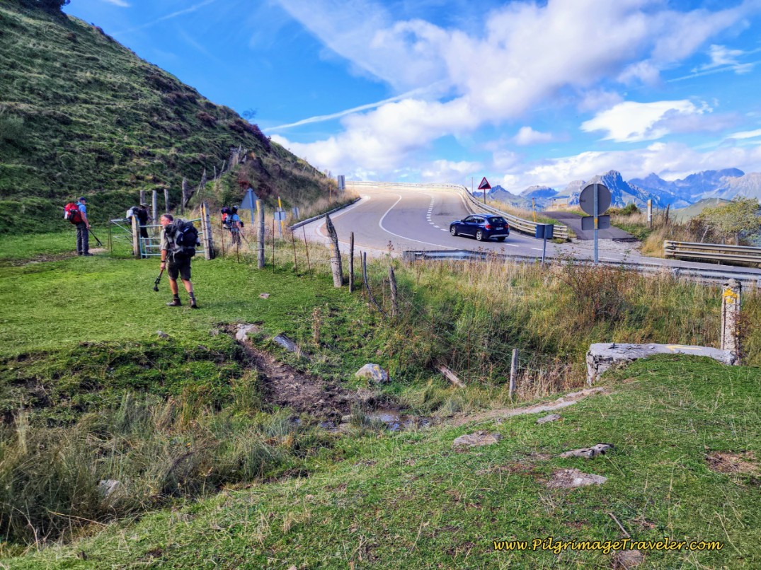 Cross Ditch and Go Through Gate