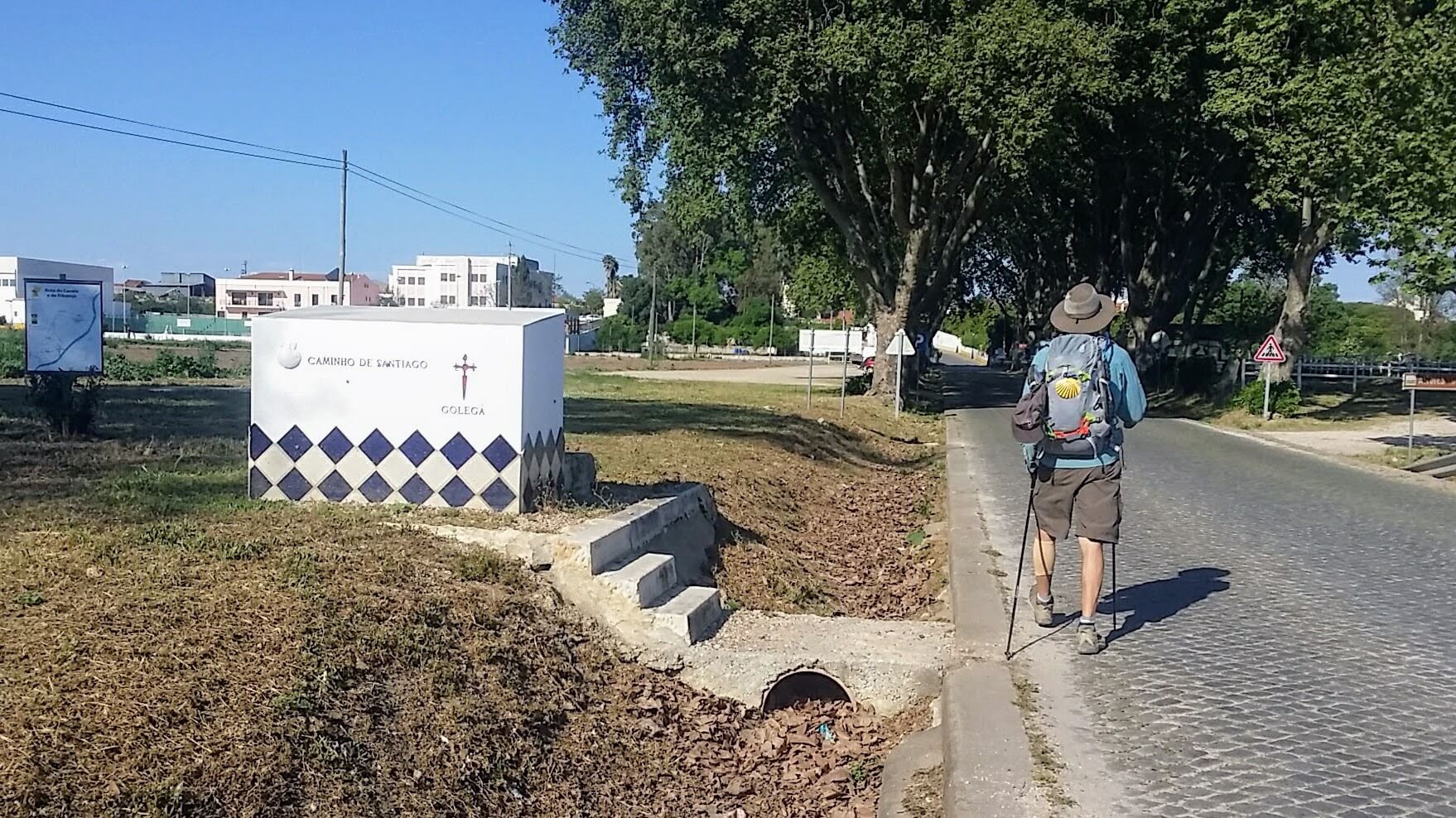 Monument to the Camino de Santiago
