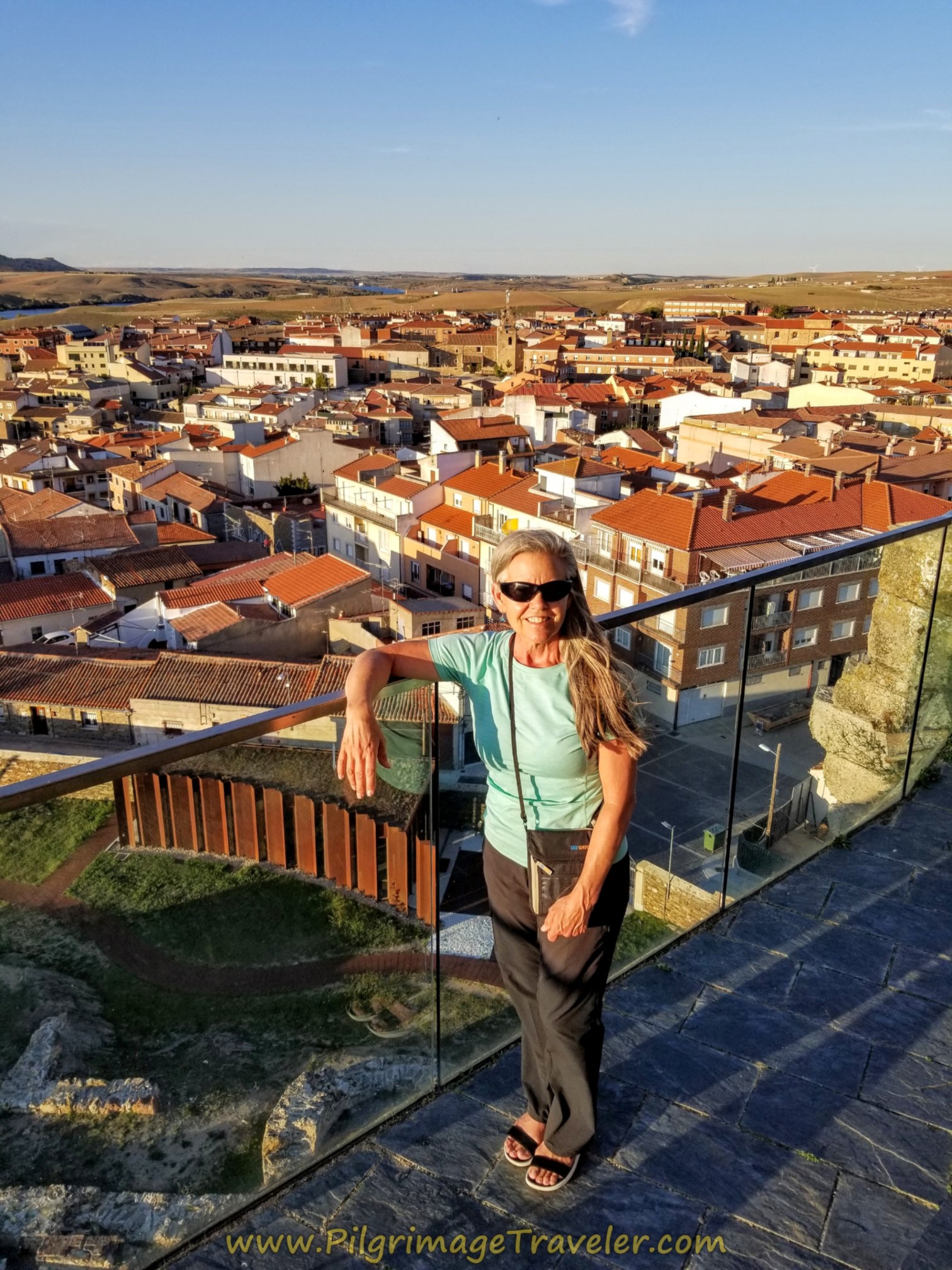View from the top of Castillo-Palacio de los Duques de Alba