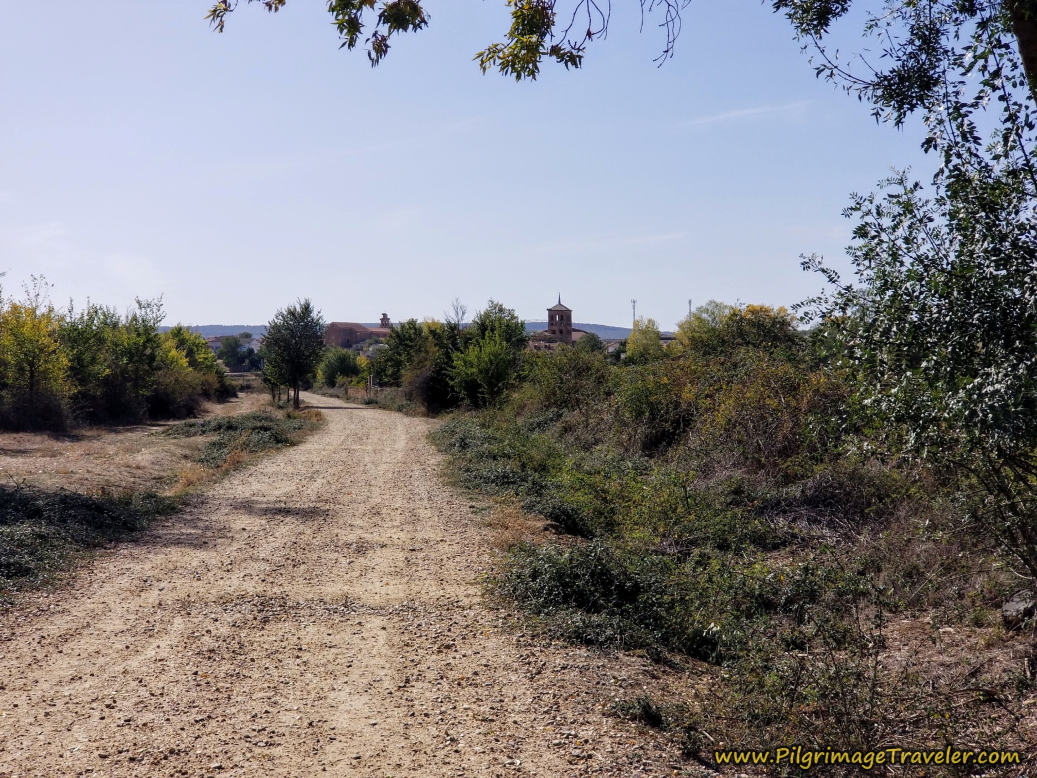 Bell Tower of the Iglesia de Santa María de Tábara is Visible