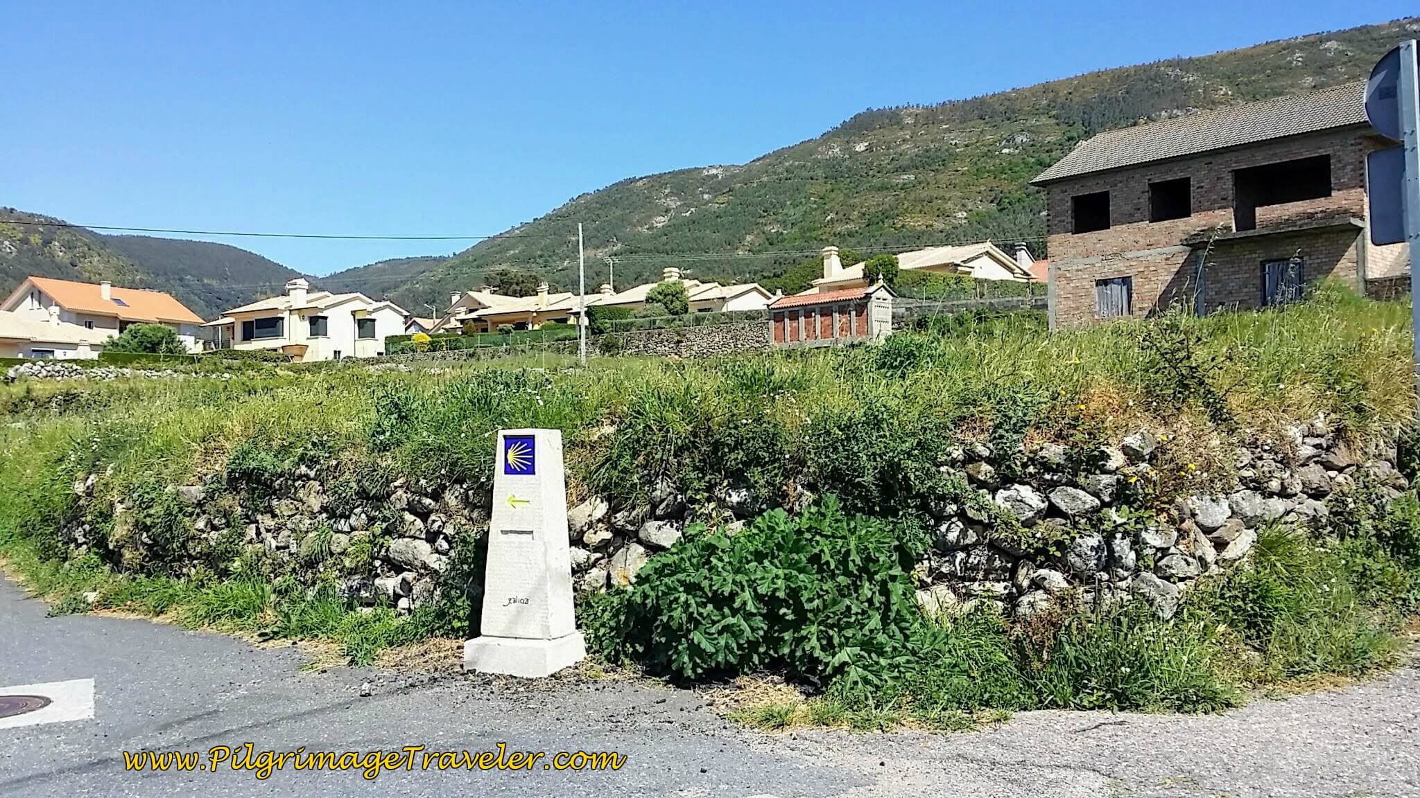 Our Camino Ends Here at this Waymark on day ninteen of the Portuguese Way