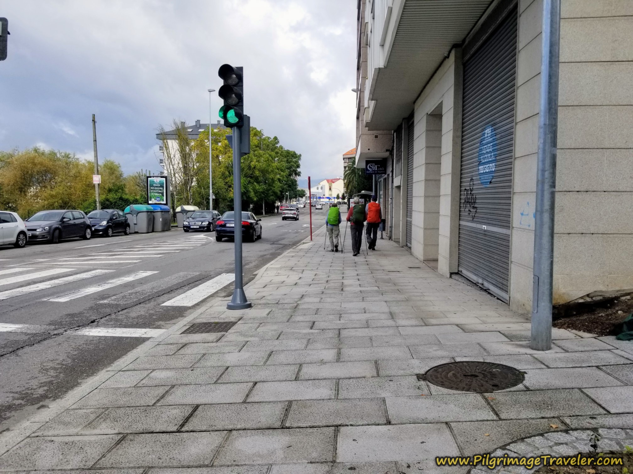 Along the Avenida de Zamora