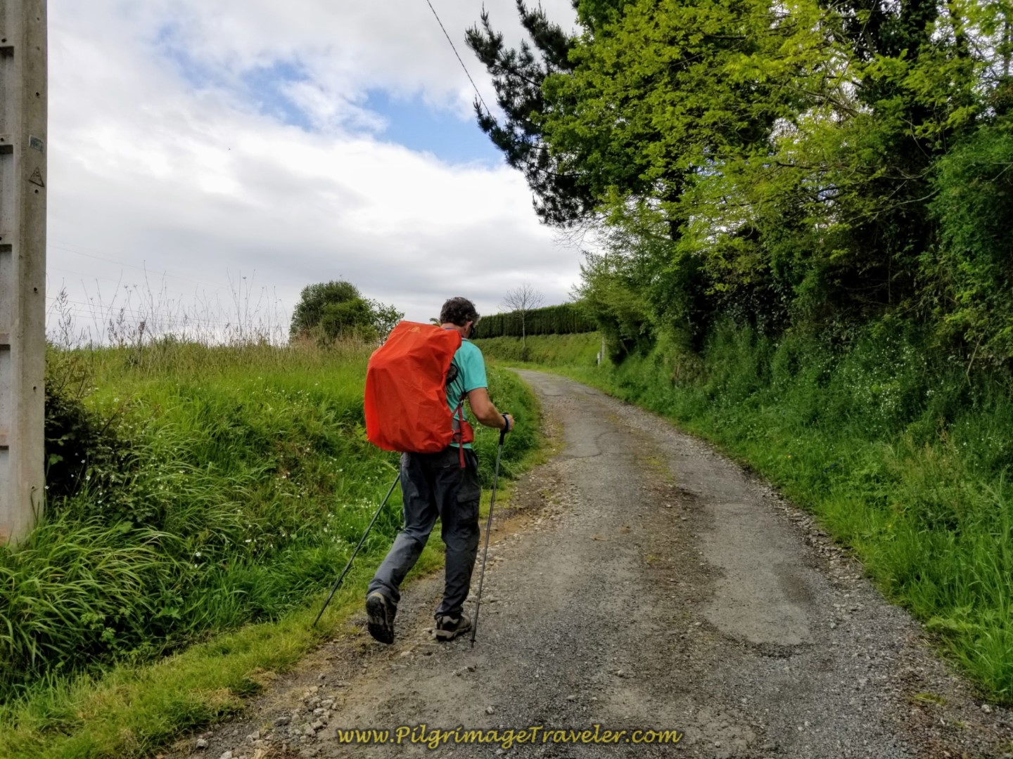 Don't Stop Climbing on day one of the La Coruña Arm of the Camino Inglés Don't Stop Climbing on day one of the La Coruña Arm of the Camino Inglés