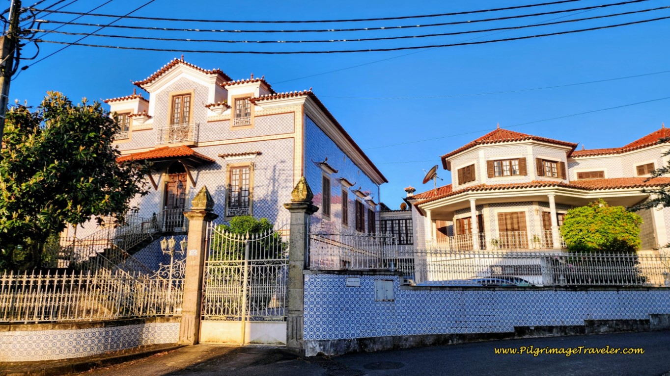 First of the Mansions in Mourisca do Vouga 