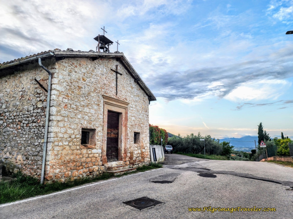 Chiesa di Croce di Bovara Way of St. Francis: Day Thirteen, Trevi to Poreta - Chiesa di Croce di Bovara