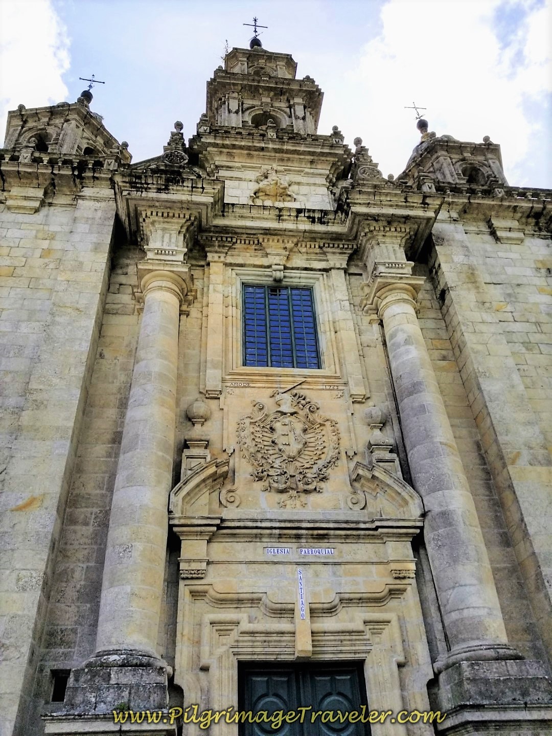 Igrexa Parroquia de Santiago on day three of the Camino Inglés