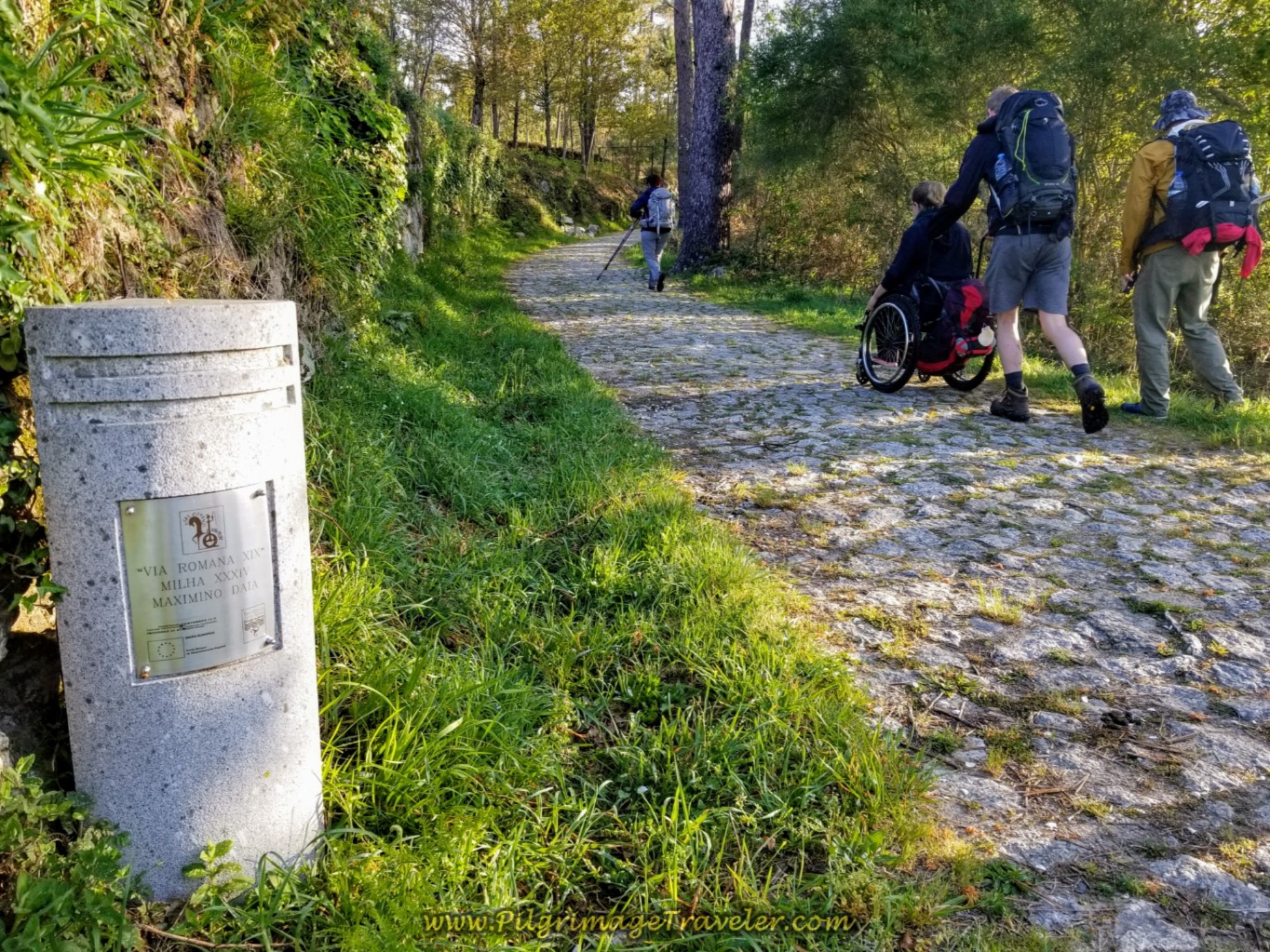 Via Romana Waymark on day nineteen on the Central Route of the Portuguese Camino