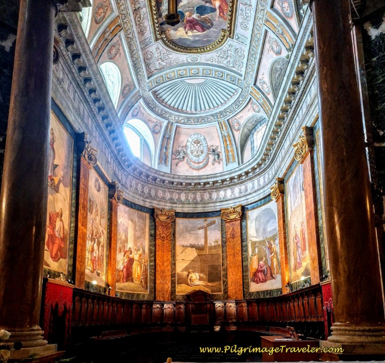 Way of St. Francis: Rieti, Italy - Close-Up of the Choir, Duomo di Rieti