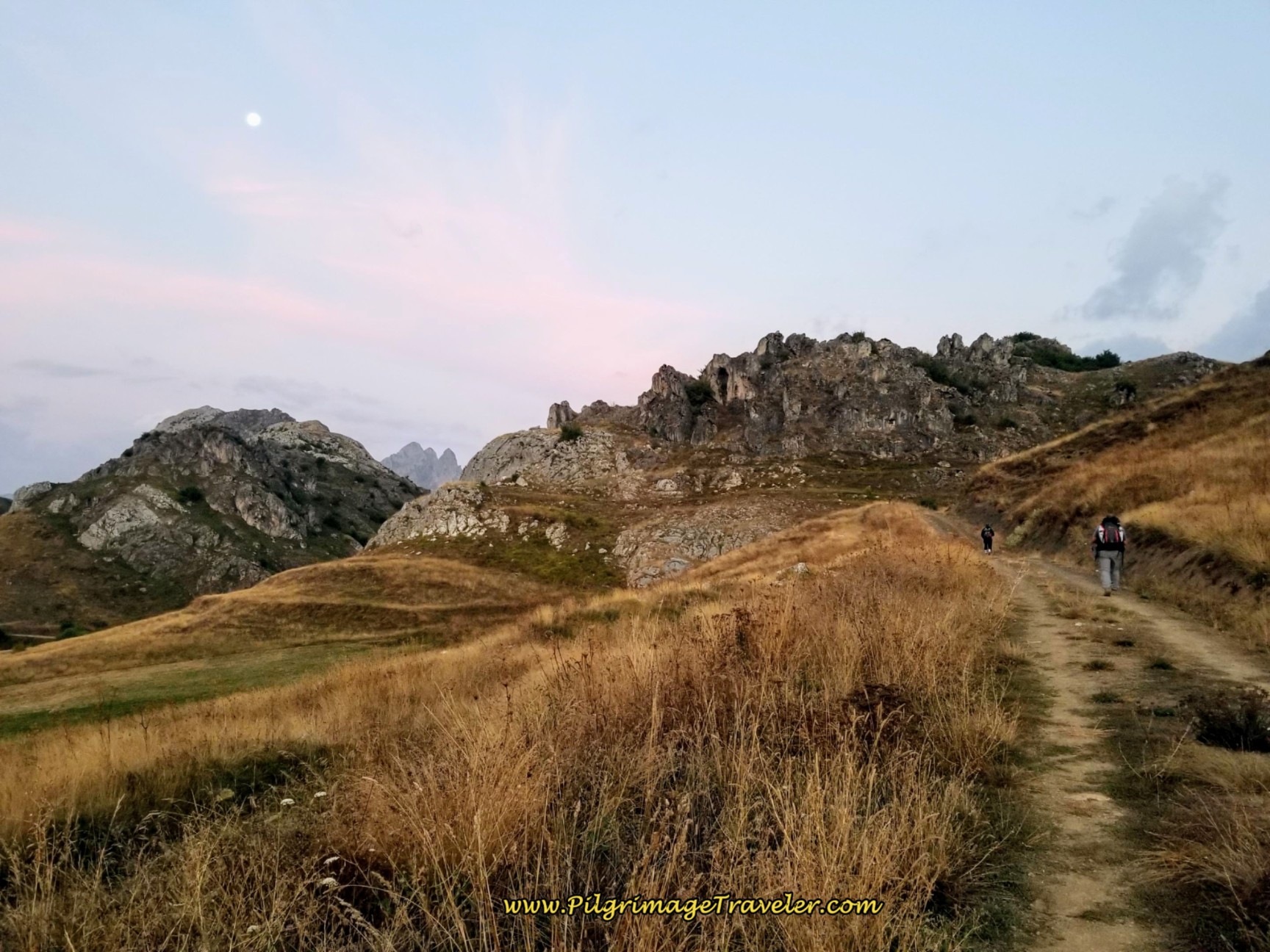 Glorious Full Moon at Sunrise