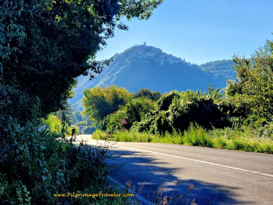 Way of St. Francis: Day Seventeen, Piediluco to Poggio Bustone - Labro Ahead on the Hilltop