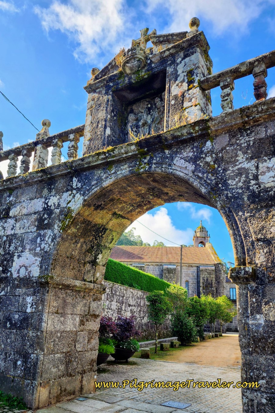 Mosteiro de Santa María da Armenteira on the Portuguese Way, Spiritual Variant