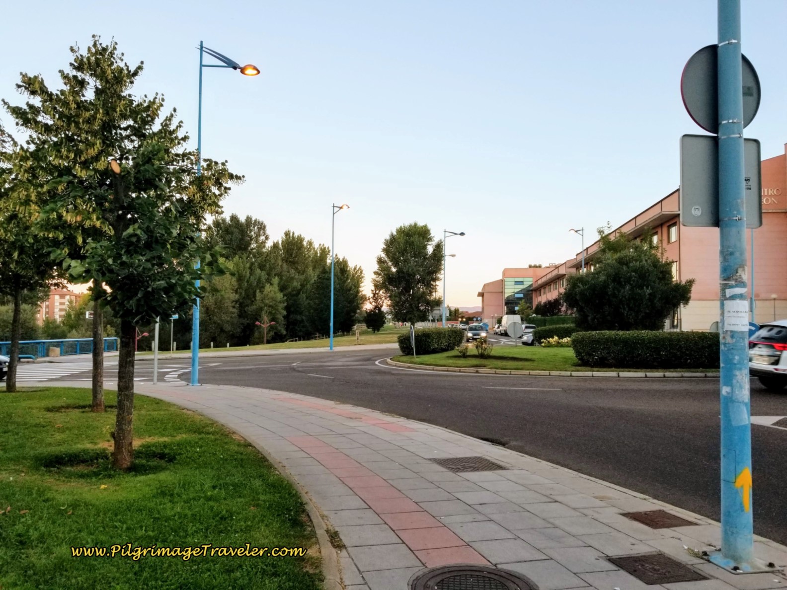 Second Roundabout on the Avenida Los Peregrinos
