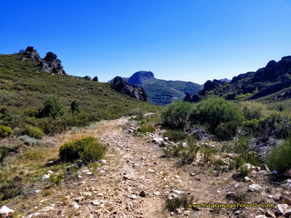 Chanza Peak in View Near Top