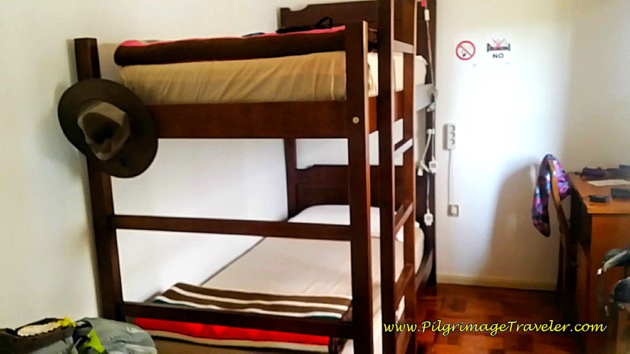 One Bunk Room in the Albergue Sto. António