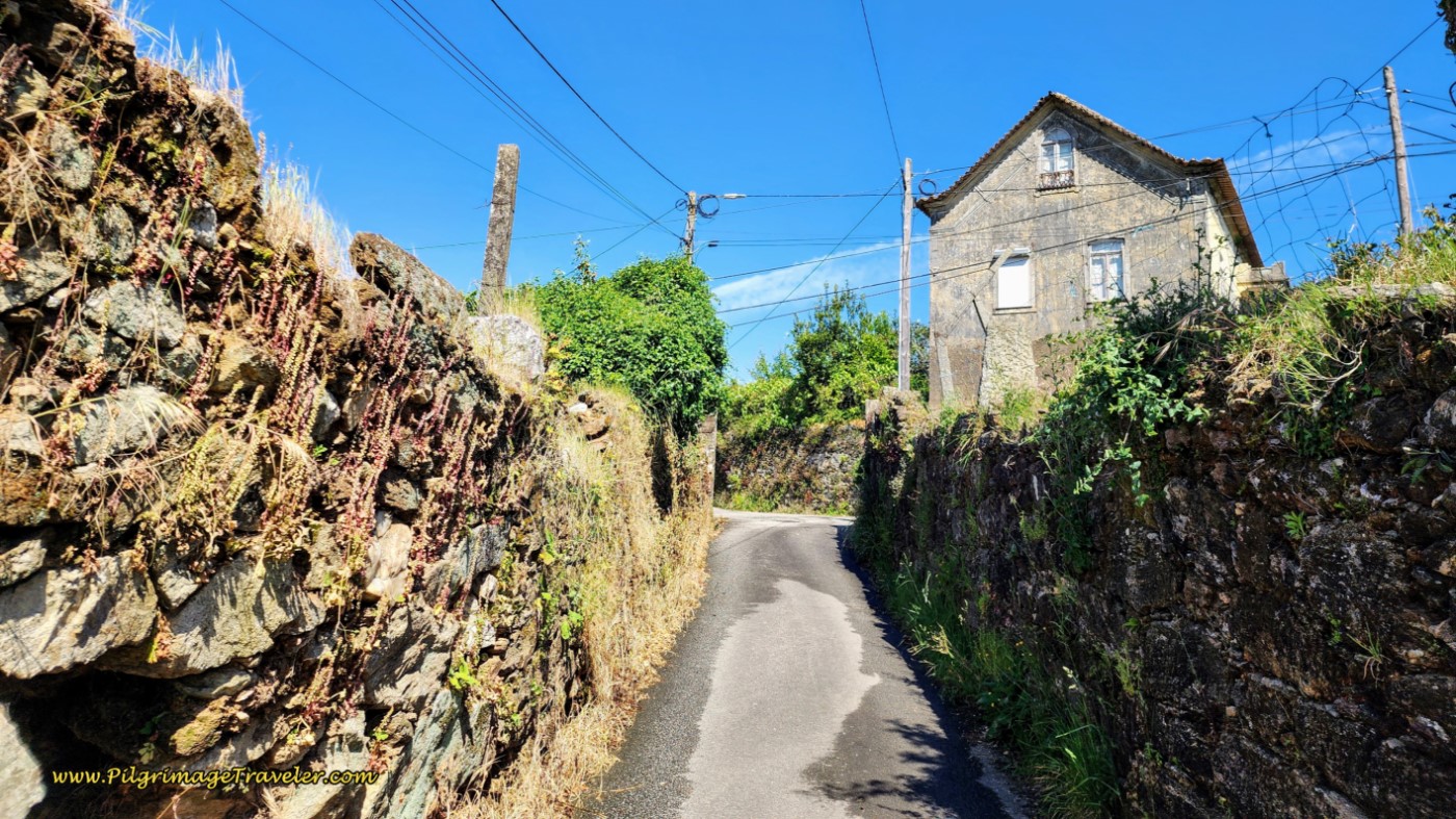 Quaint High Walls on the Rua Dom Crisostomo de Aguiar