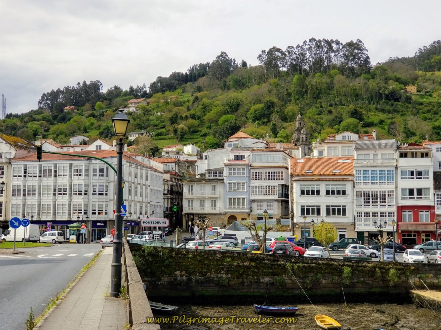 Entering Pontedeume on day two of the English Way