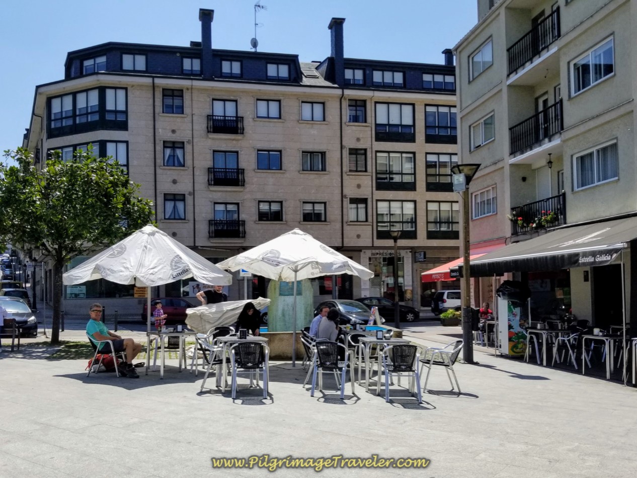 Café Bar Anbore in Sigüeiro on day seven of the English Way