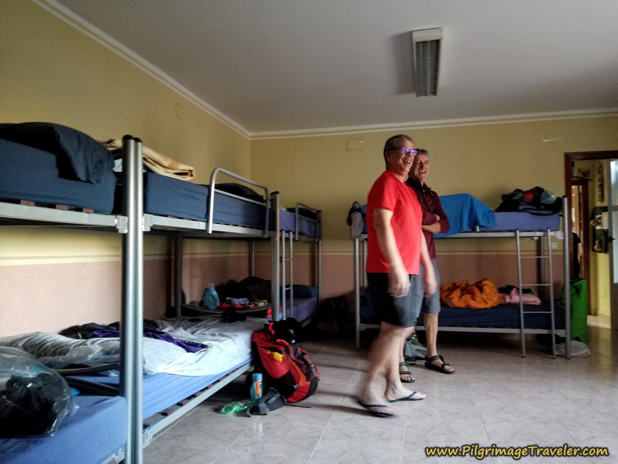 Dormitory of the Albergue de Peregrinos de Tábara