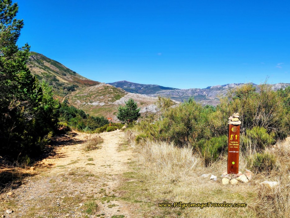 The Descent on the Other Side Towards the Tercia Valley
