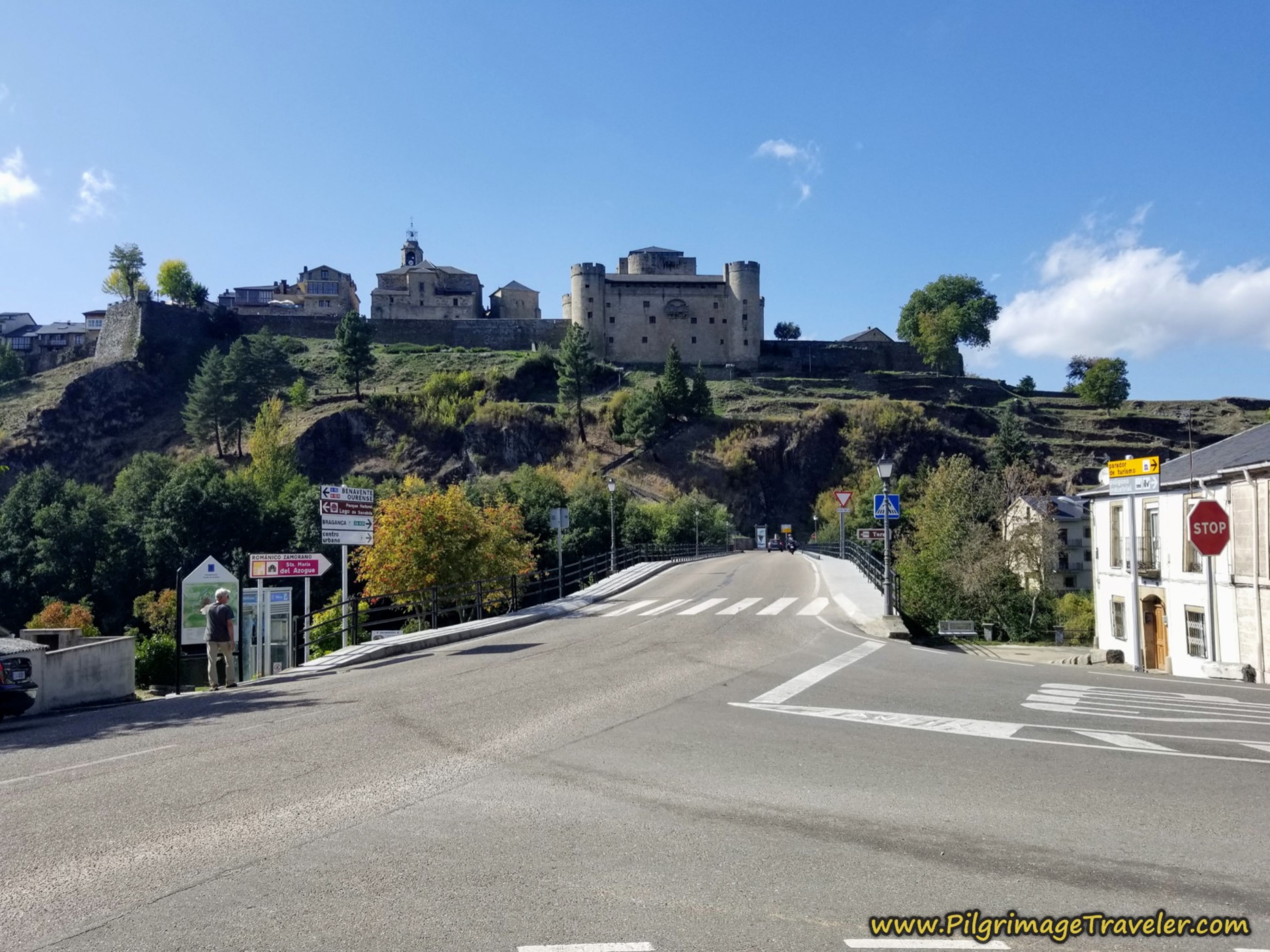 Fortress Hill Across the Río Tera, Puebla de Sanabria