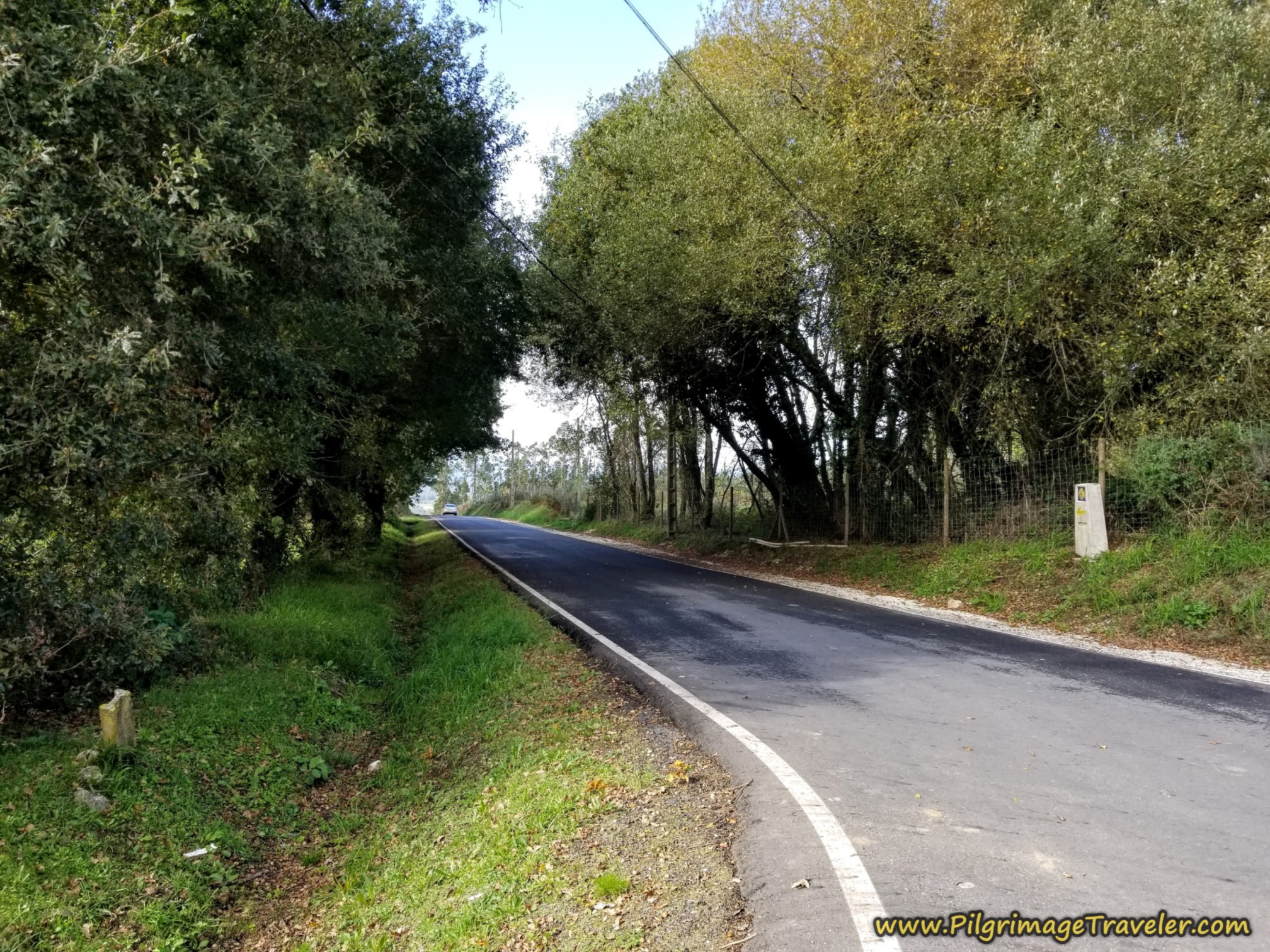 Left Turn Onto Road Toward Lestedo Left Turn Onto Road Toward Lestedo