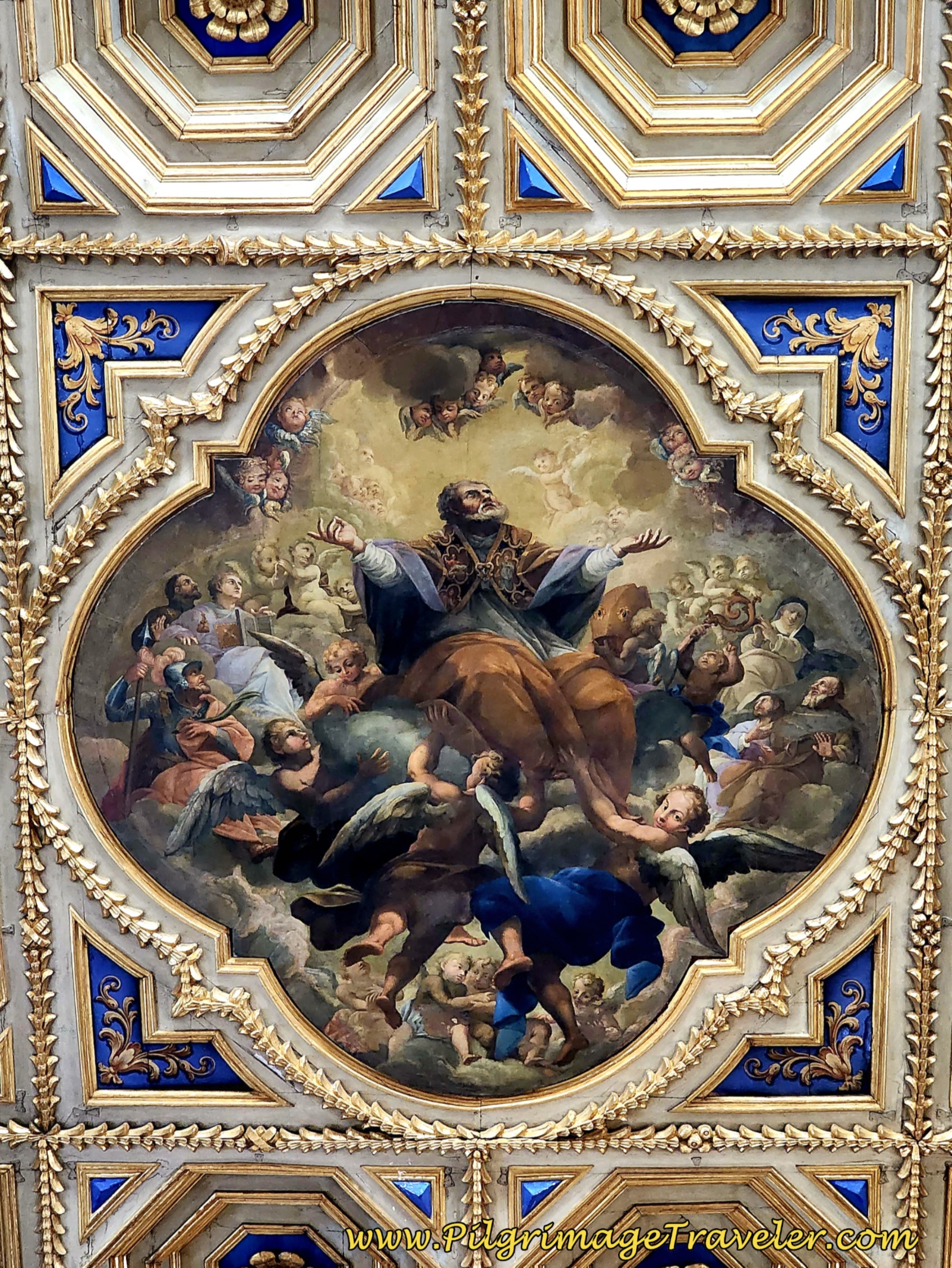 Nave Centerpiece Ceiling Fresco