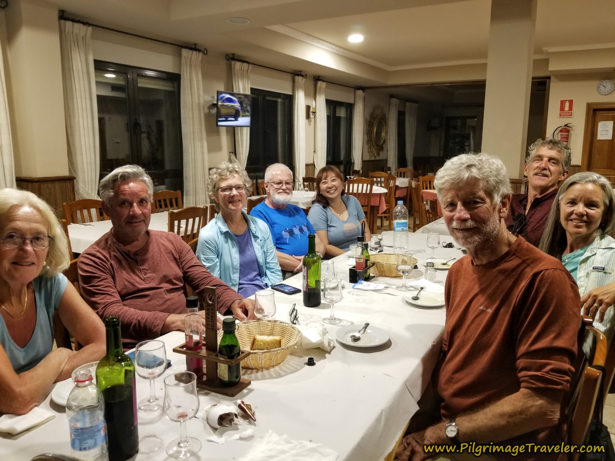 Community Meal at El Roble Restaurant, Tábara