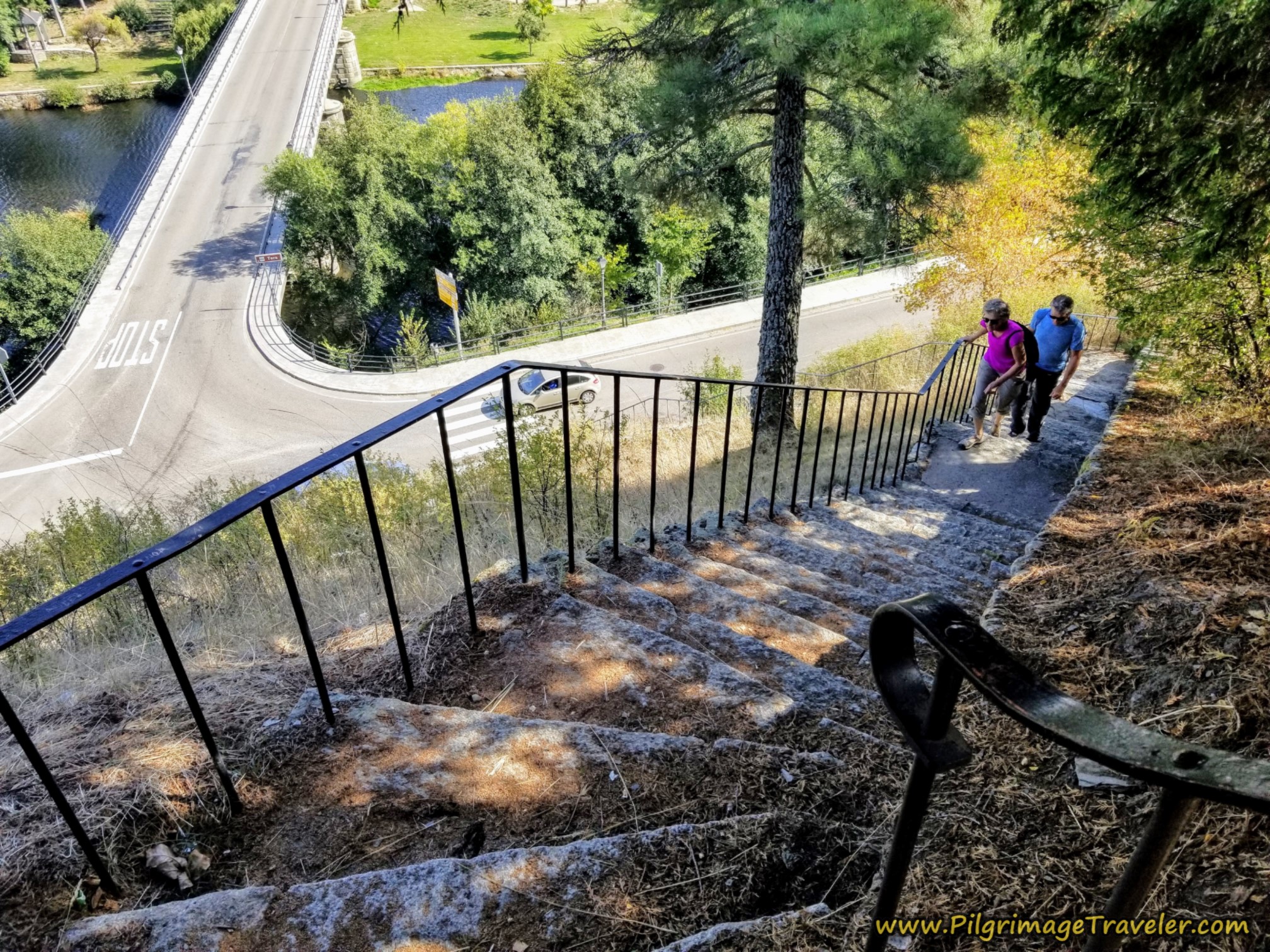 Stairway to Fortress Hill, Puebla de Sanabria