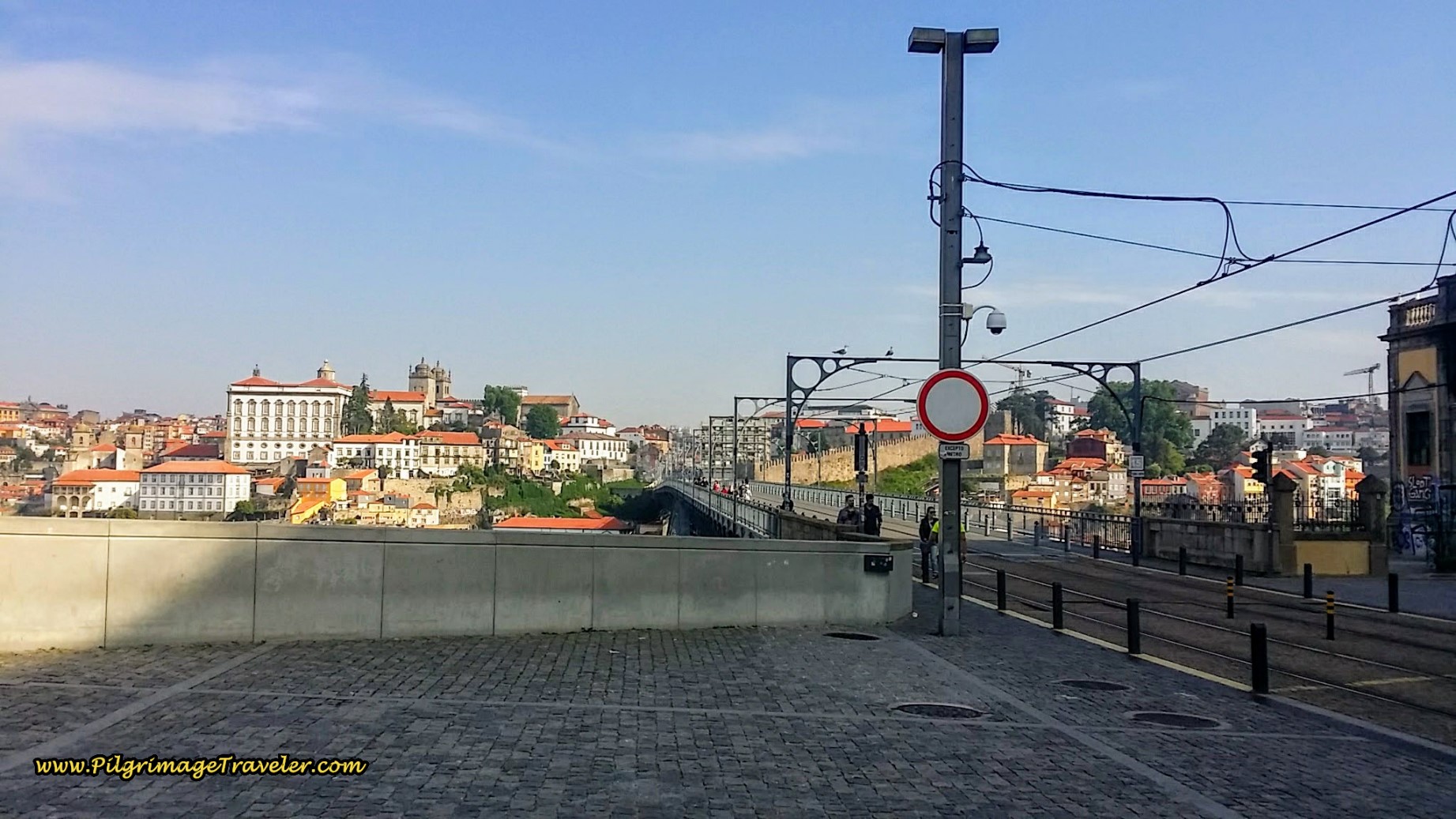 Come to a Look Out Over the Rio Douro on day fourteen of the Portuguese Way