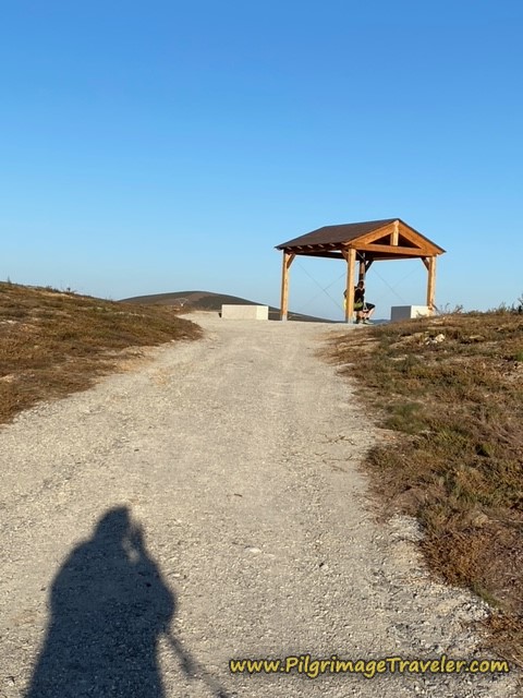 A Swing Ahead at the top of the mountain