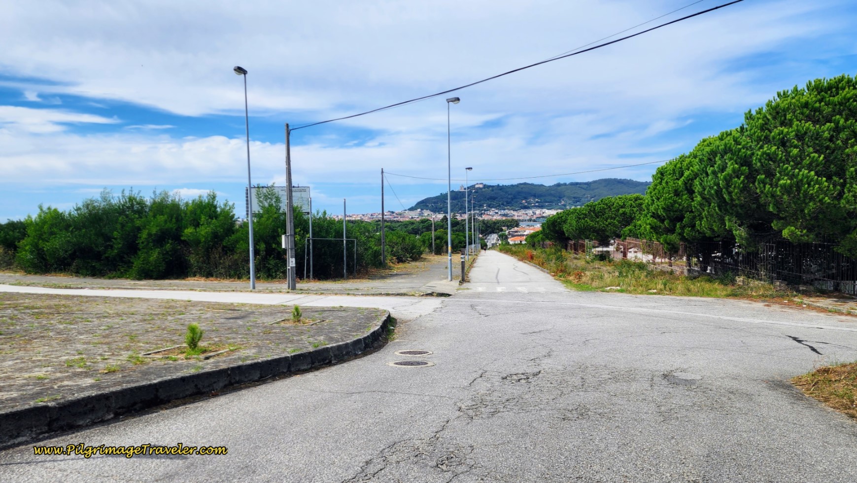 Nearing Viana do Castelo on day Seventeen of the Camino Portugués