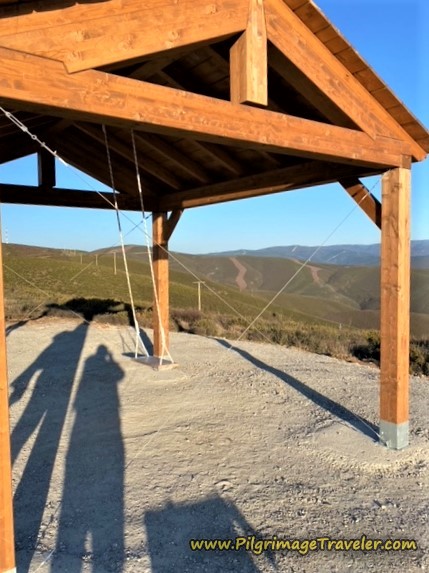 Columpio de Vilariño de Conso, Galicia's highest swing.