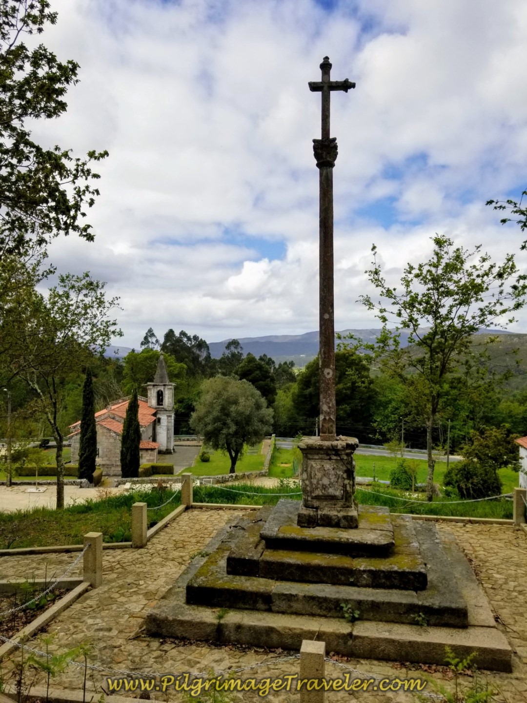 Emerge at the Igreja de São Pedro de Rubiães on day eighteen on the Central Route of the Portuguese Camino