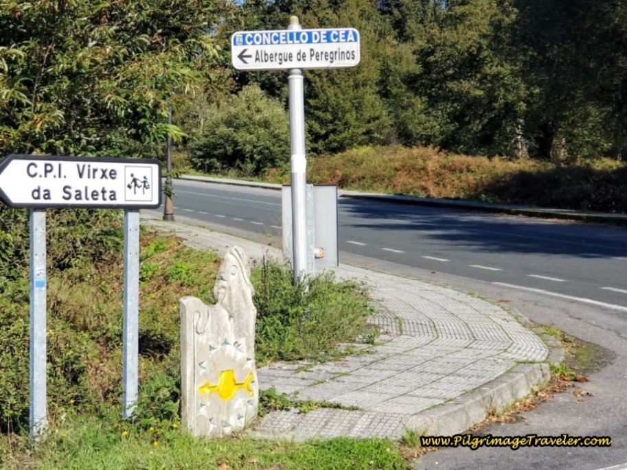 Straight On Towards the Albergue