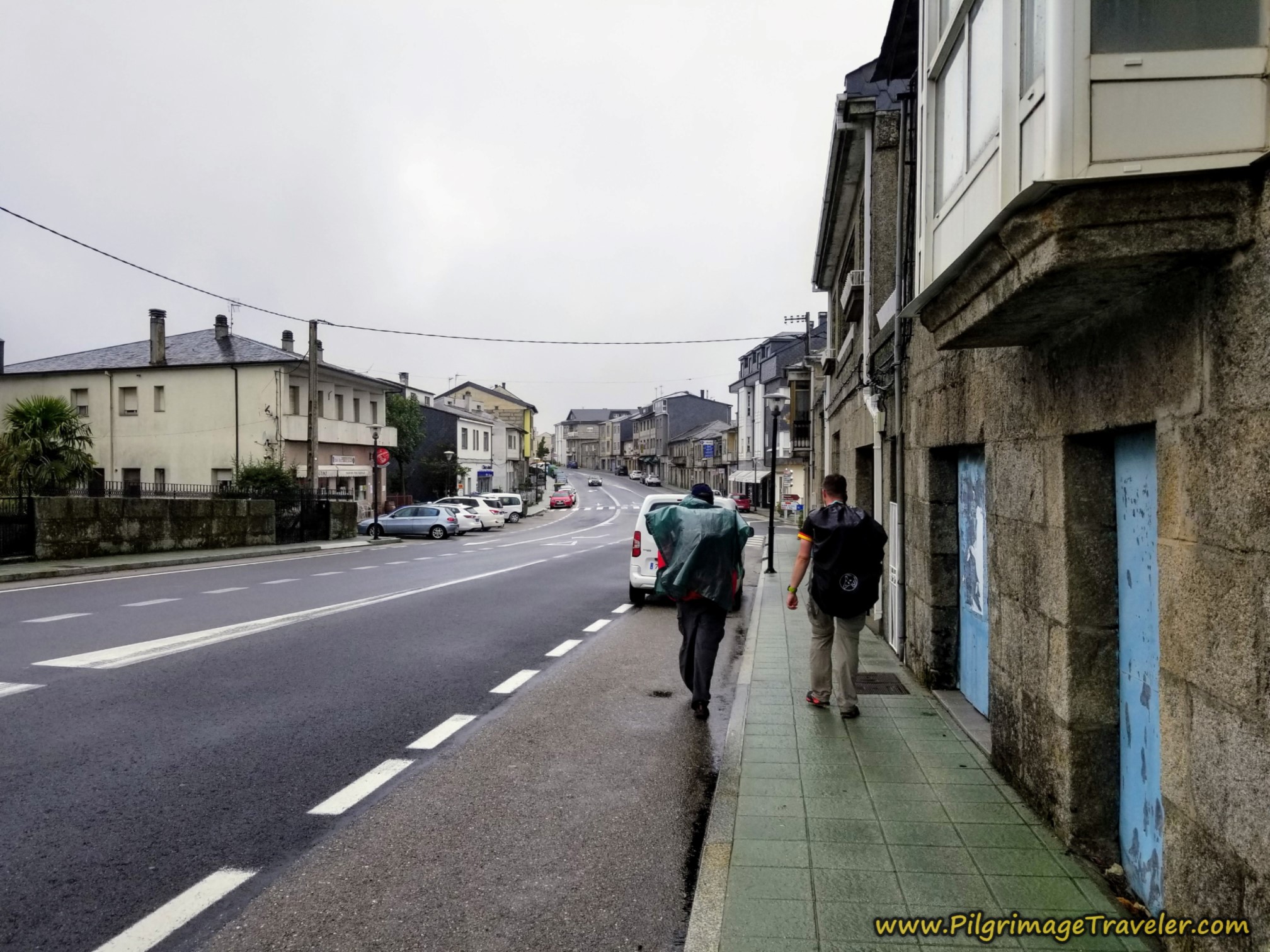 Walking Through A Gudiña on the N-525