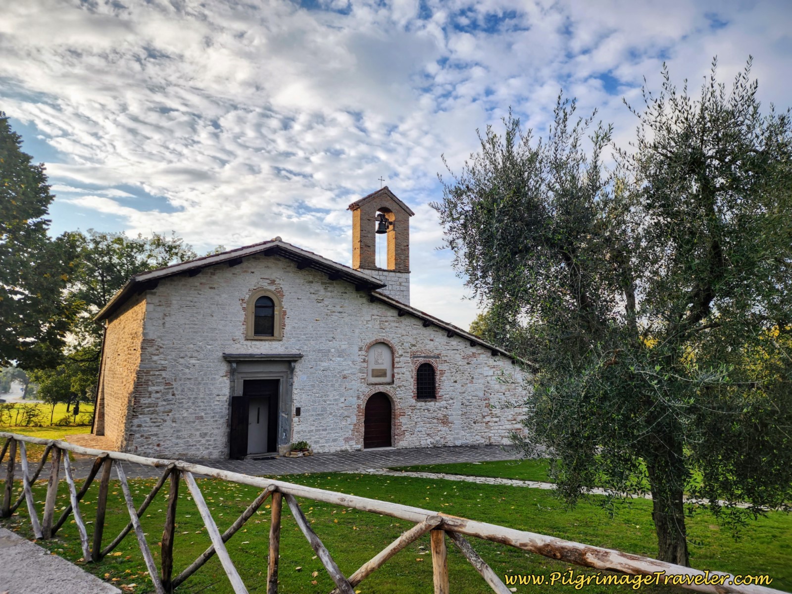 Chiesa di Santa Maria della Vittorina, day eight, Way of St. Francis, Gubbio to Biscina