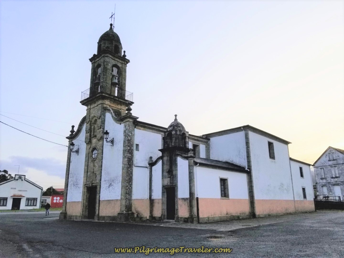Iglesia de Santa María de Neda on day two of the Camino Inglés