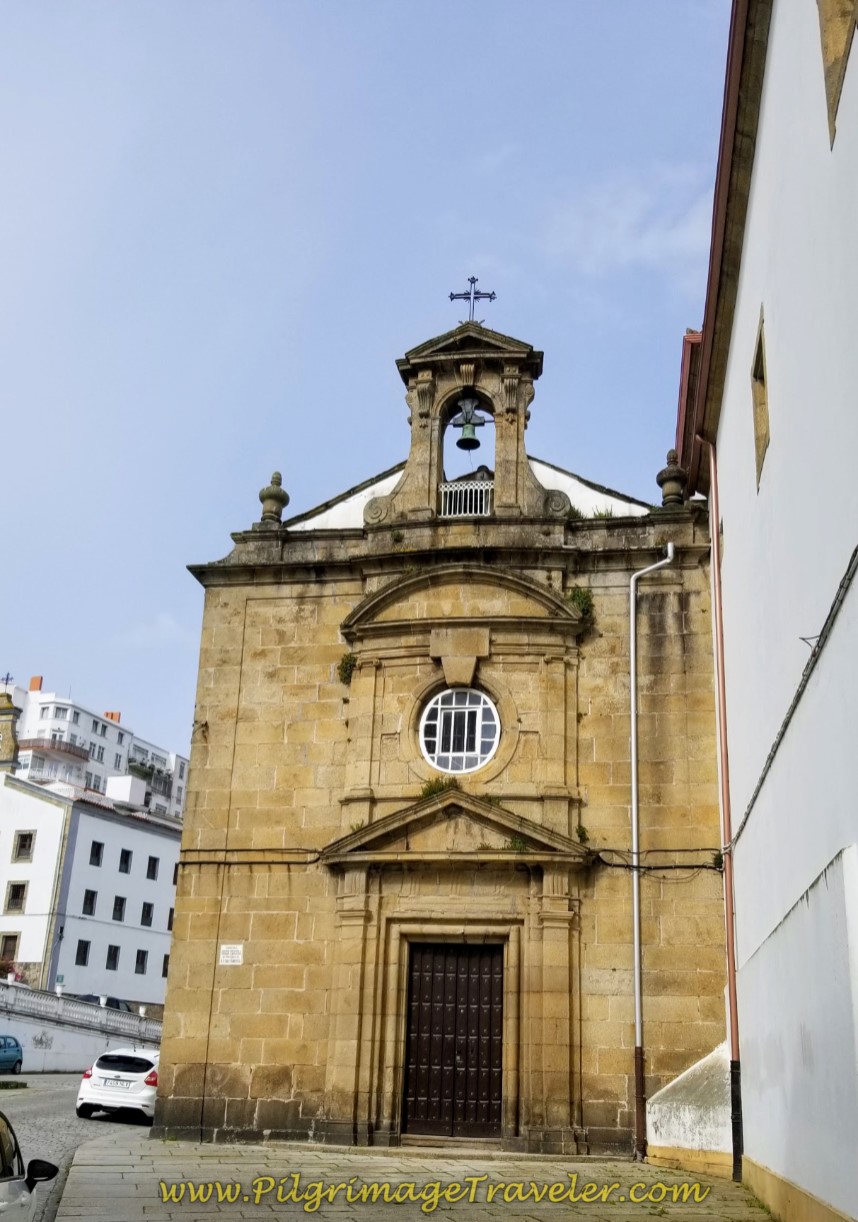 Pass the Iglesia de San Francisco on day one of the Camino Inglés