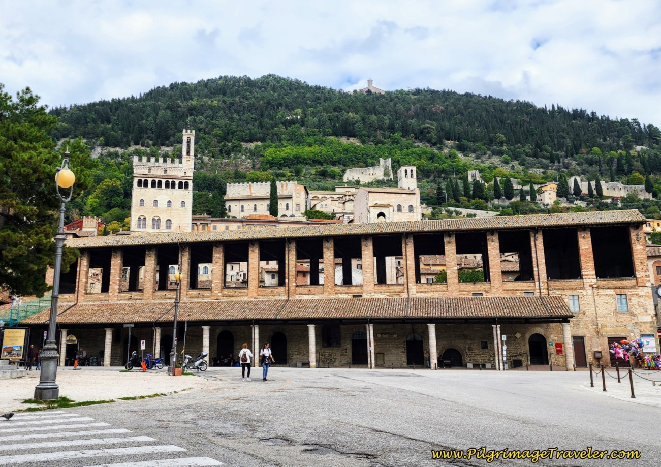 Loggia dei Tiratori, Gubbio Italy
