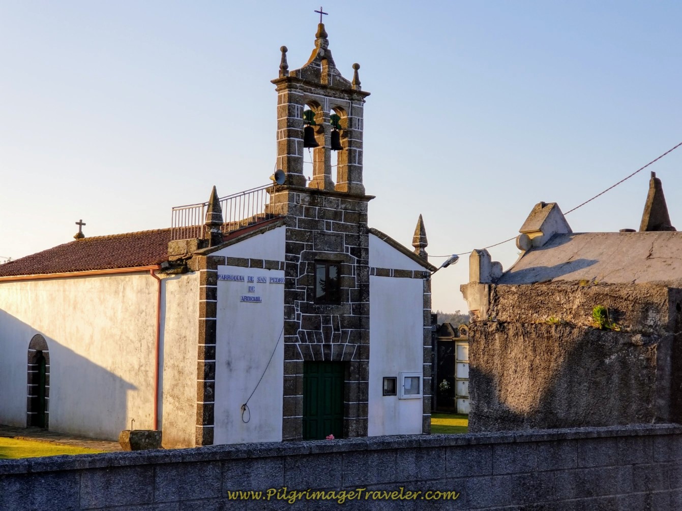Parroquial de San Pedro de Ardemil on day seven of the Camino Inglés