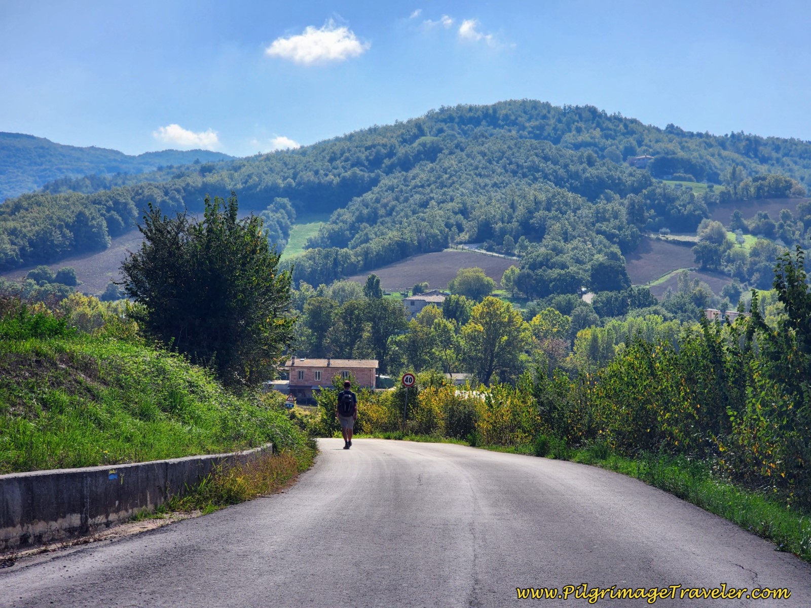 Via Osteria Continues, day ten, Way of St. Francis, Valfabbrica to Assisi