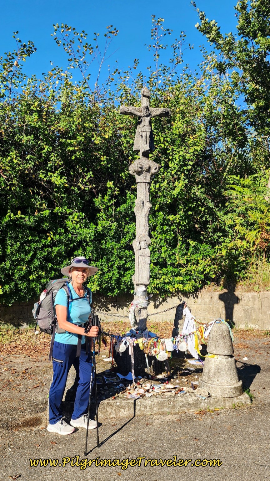 Elle by the Cruceiro de Santa Maria de Alba