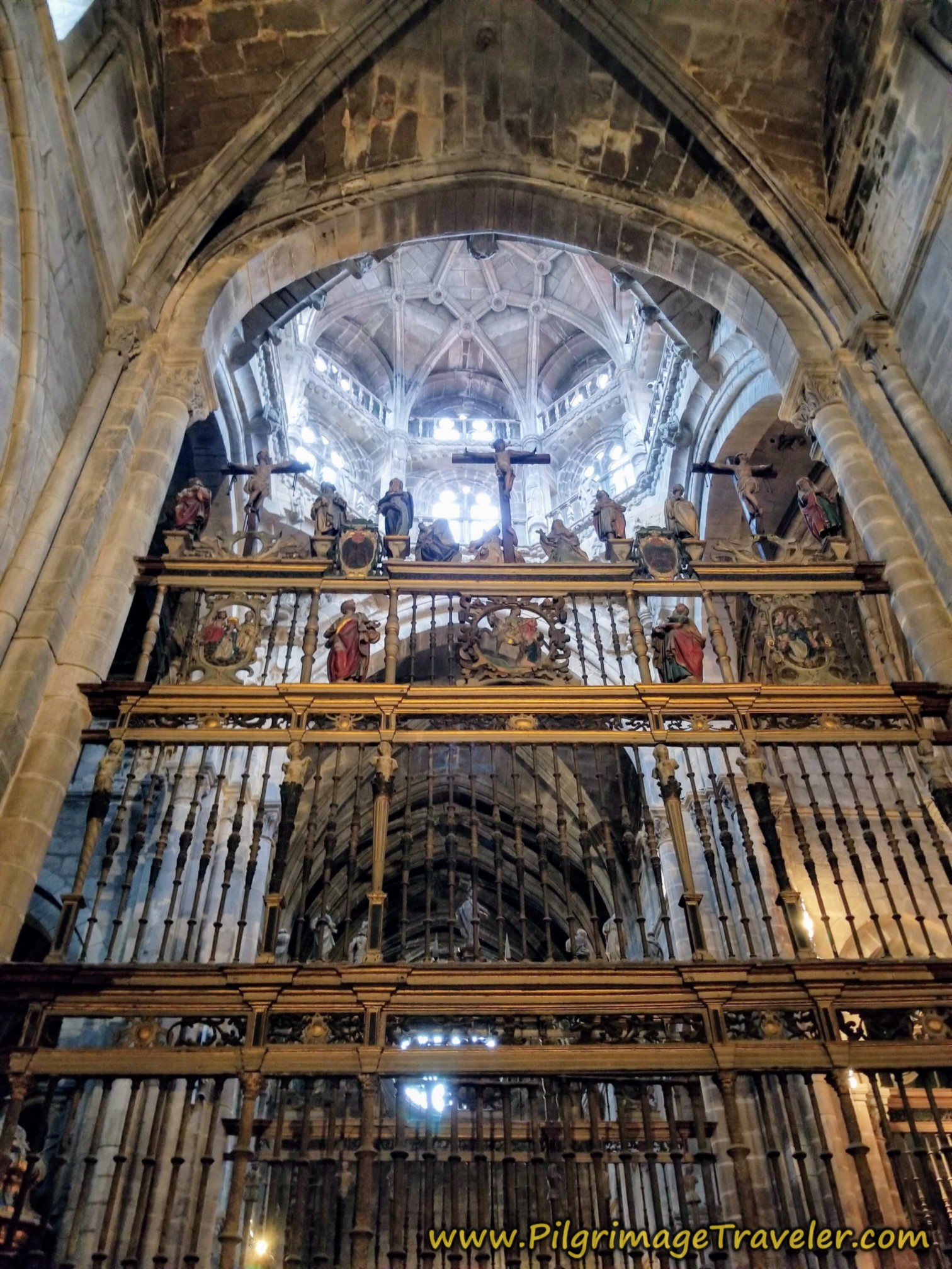 Gothic Dome Through 16th Century Grille